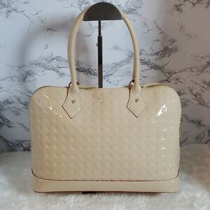 Arcadia Cream Satchel Bag EUC